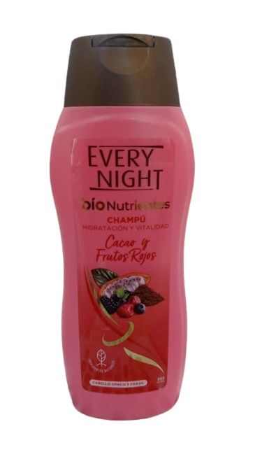 CHAMPU EVERY NIGHT 365ML BIO CACAO FRUT