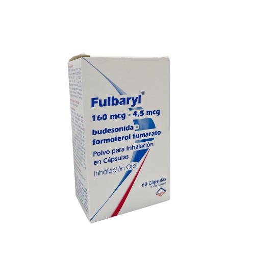 FULBARYL 160MCG 4,5MCG X 60CAPS POL INHAL LETI