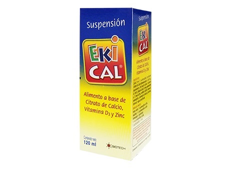 EKICAL X 120ML SUSPENSION BIOTECH