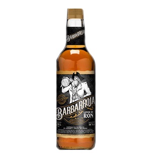 LICOR DE RON BARBARROJA 1LT