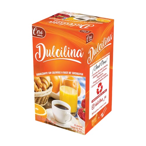 ENDULZANTE DULCILINA 50GR BASE DE SUCRALOSA