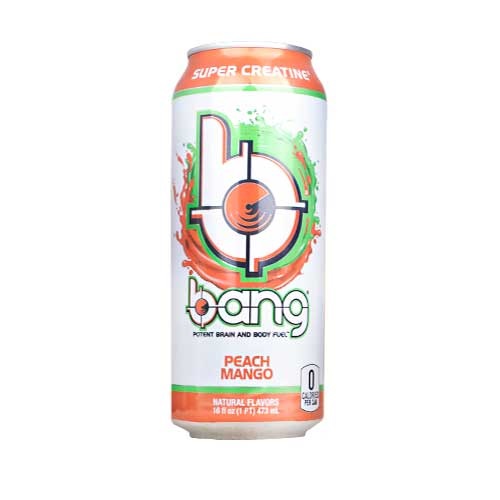 BEB ENERGETICA BANG 473ML PEACH MANGO