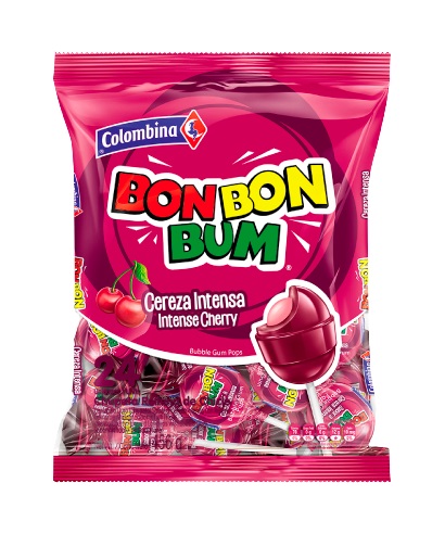 CHUPETA BON BON BUM 24UND CEREZA INTENSA