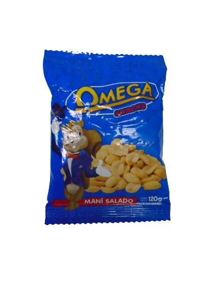 MANI OMEGA 120GR SALADO
