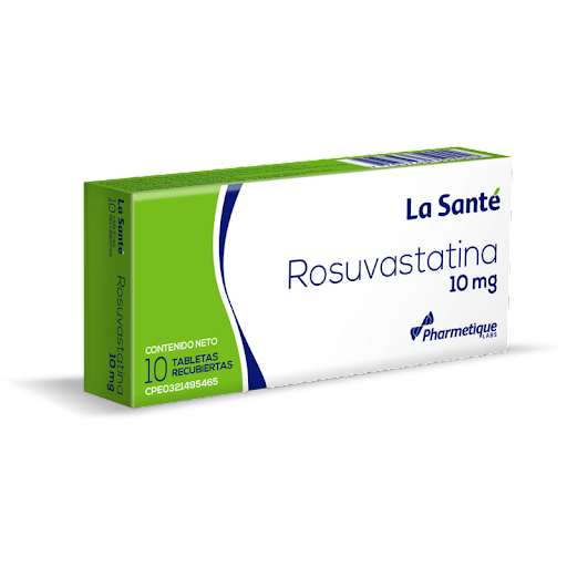 ROSUVASTATINA 10MG X 10TAB  LA SANTE