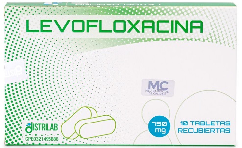 LEVOFLOXACINA 750MG X 10TAB DISTRILAB