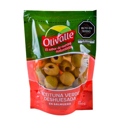 ACEITUNA SACHET 160GR SIN HUESO