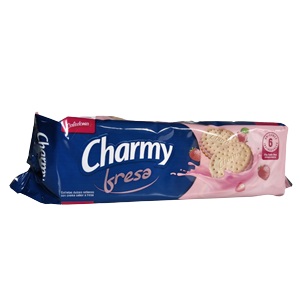 GALLETA CHARMY 192GR DE FRESA