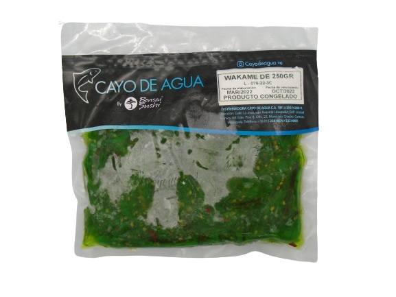 WAKAME CAYO DE AGUA 250GR ALGAS MARINAS