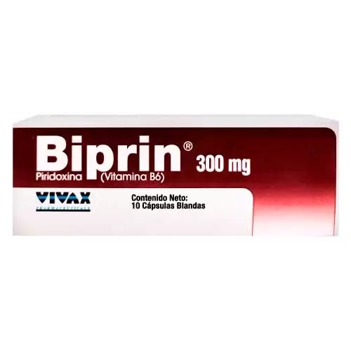 BIPRIN 300MG X 10 CAPSULAS VIVAX