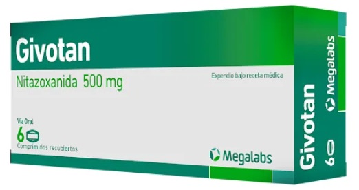 GIVOTAN 500MG X 6 TABLETAS MEGALAB