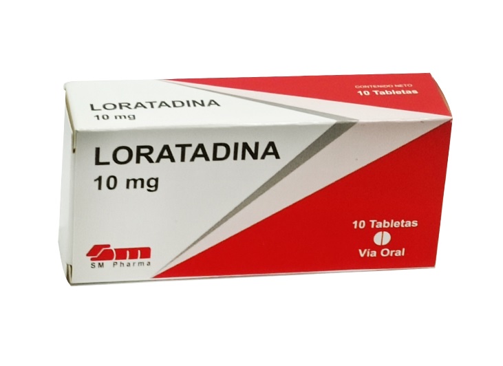 LORATADINA 10MG X 10TAB SM PHARMA