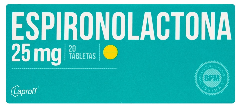 ESPIRONOLACTONA 25MG X 10TAB LAPROFF