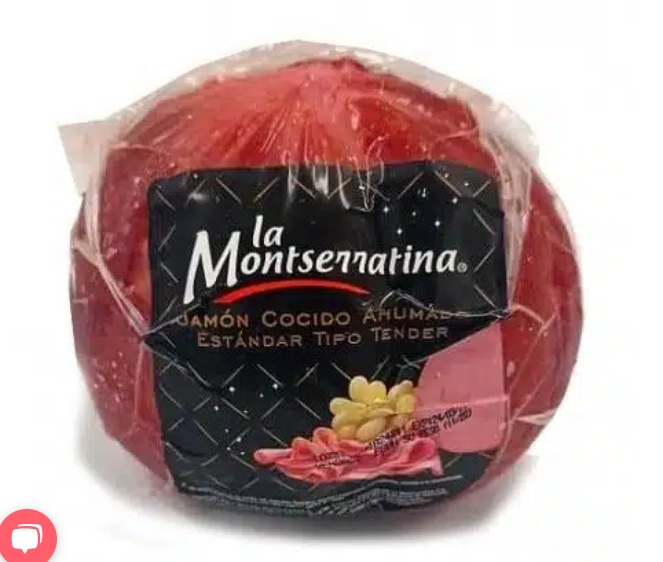 JAMON  TENDER MONTSERRATINA X KG MINI.