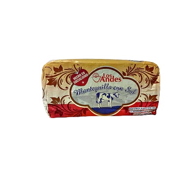 MANTEQUILLA LOS ANDES SAL 200GR