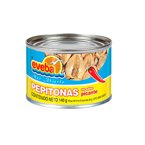 PEPITONA EVEBA 140GR PICANTE