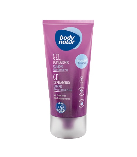 GEL DEPILATORIO BODY NATUR FRUTOS ROJOS