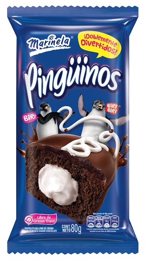 PINGUINOS MARINELA 80GR CLASICO