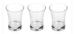 VASOS PASABAHCE 3UND 210CC TRAN/VIDRIO