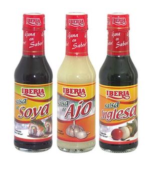 COMBO SALSAS IBERIA 150ML AJO SOYA INGLESA