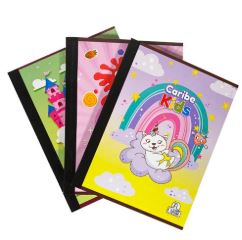 LIBRETA CARIBE 100H DOBLE LINEA KIDS