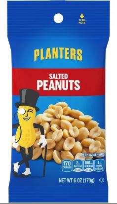 MANI PLANTERS 49GR TOSTADO CON SAL