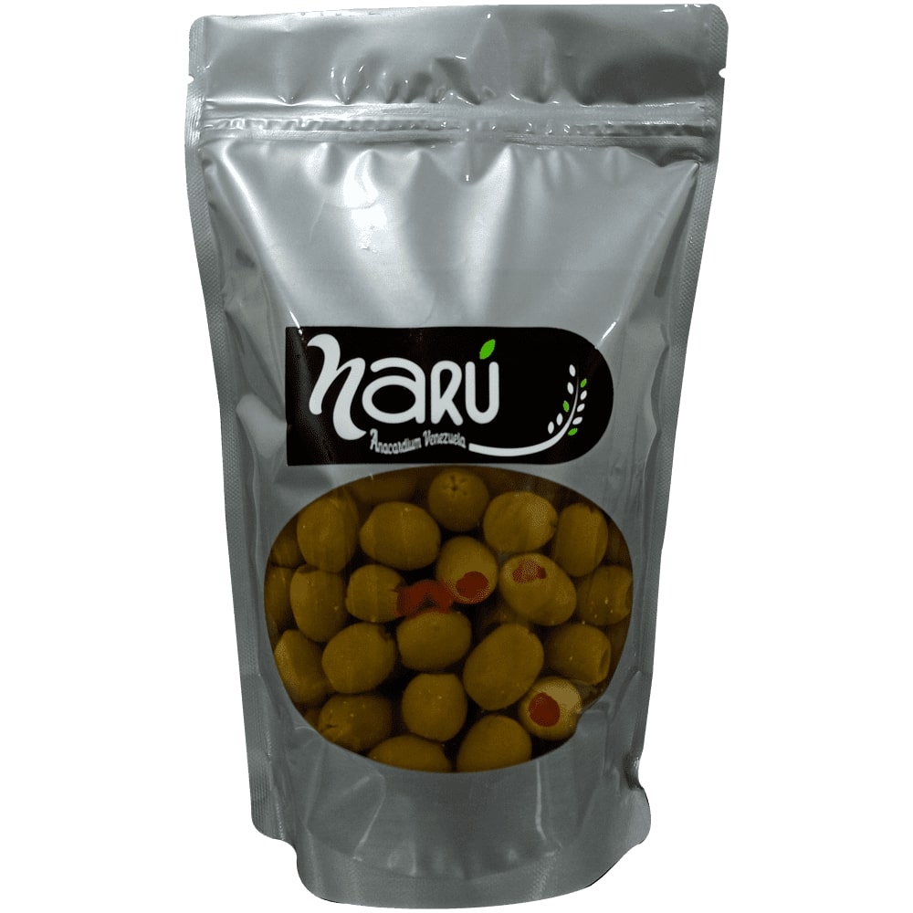 ACEITUNA NARU 500GR PIMENTON
