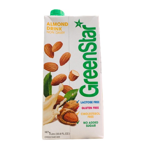 BEBIDA DE ALMEN GREENSTAR 1LT UHT