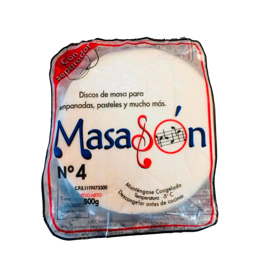 MASA LISTA MASASON 500GR NRO 4