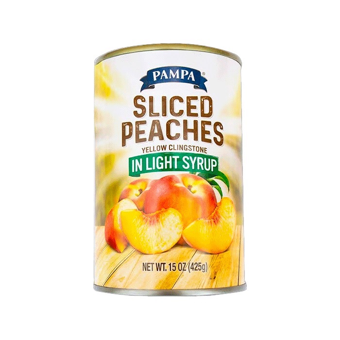 MELOCOTONES PAMPA 425GR REB EN ALMI