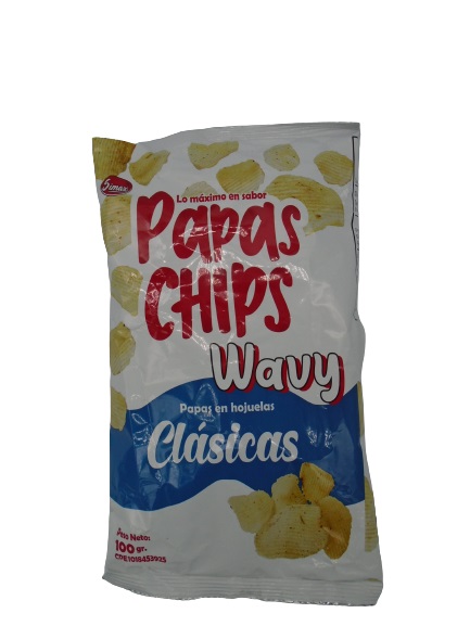 PAPAS CHIP WAVY 100GRS CLASICAS