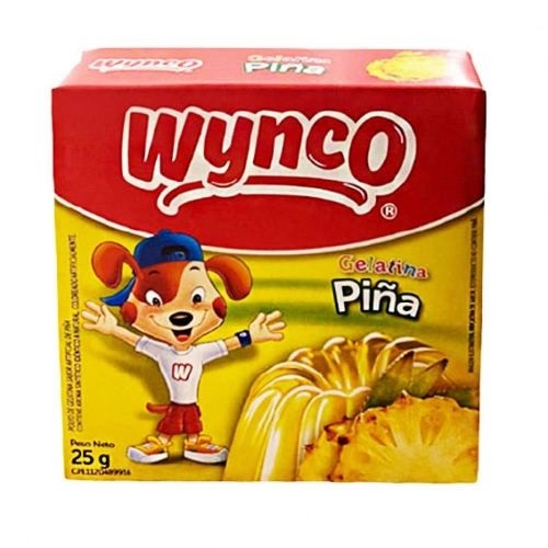 GELATINA WYNCO 25GR PIÑA