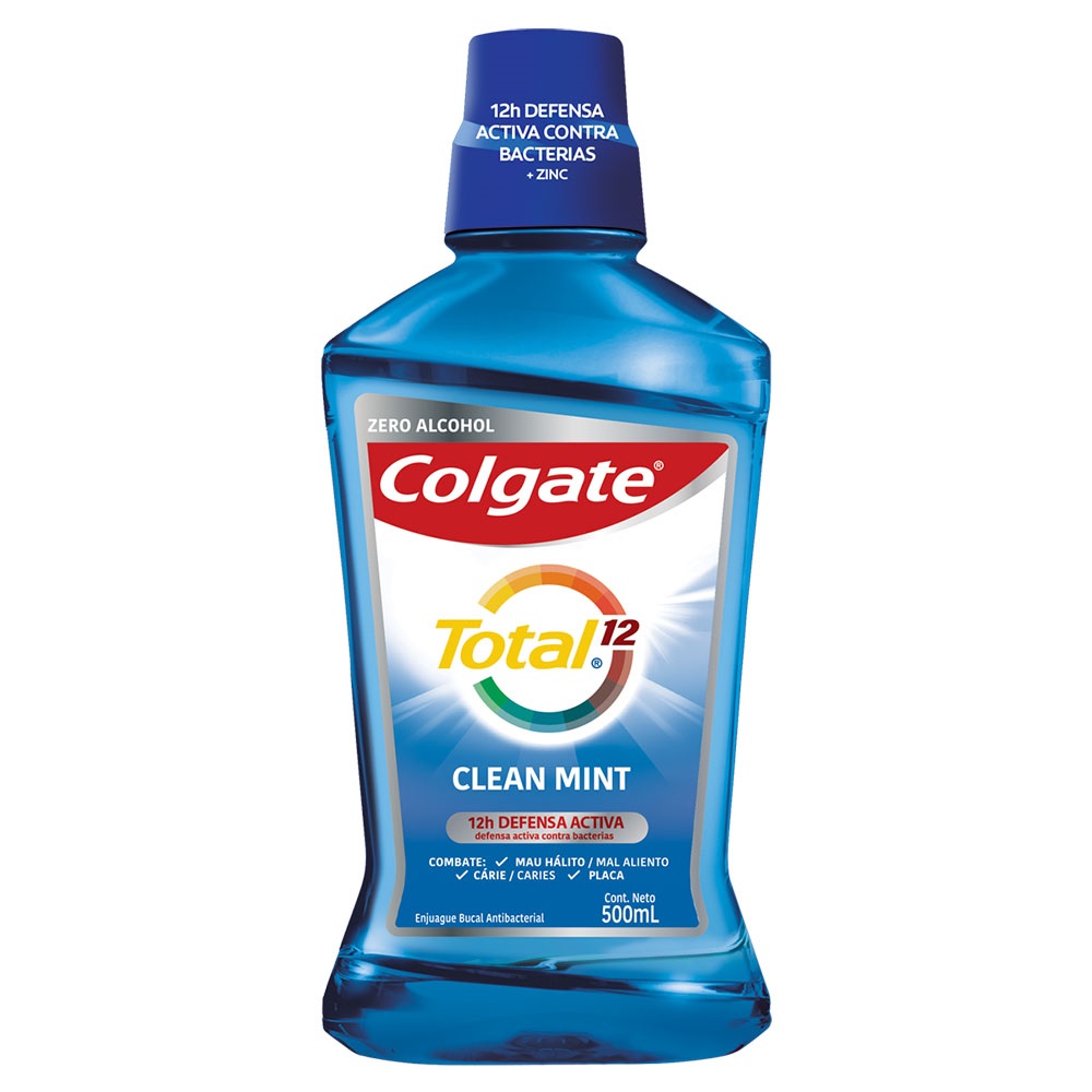 ENJUAGUE BUCAL COLGATE 500ML CLEAN MINT